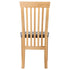 Swen Studio -  Dining Chairs 6 pcs Solid Oak Wood and Faux Leather